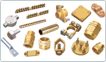 Manufacturers, Exporters of Competitive Brass Plumbing, Cable Glands, Hose Fittings, Electrical Components, Screws and Brass Fittings Brass Parts Fittings Brass